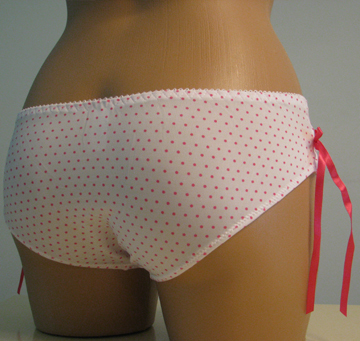 Back side of panties.
