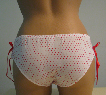 Back view of panties.